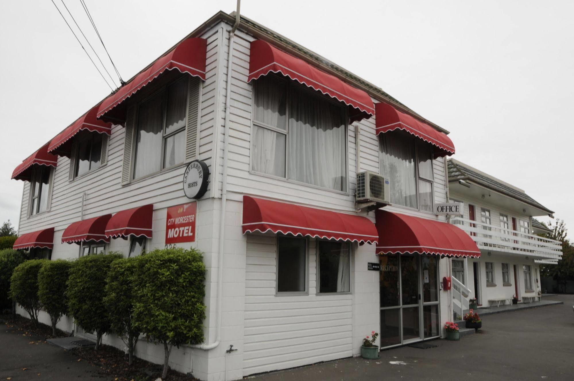 City Worcester Motel Крайстчърч Екстериор снимка